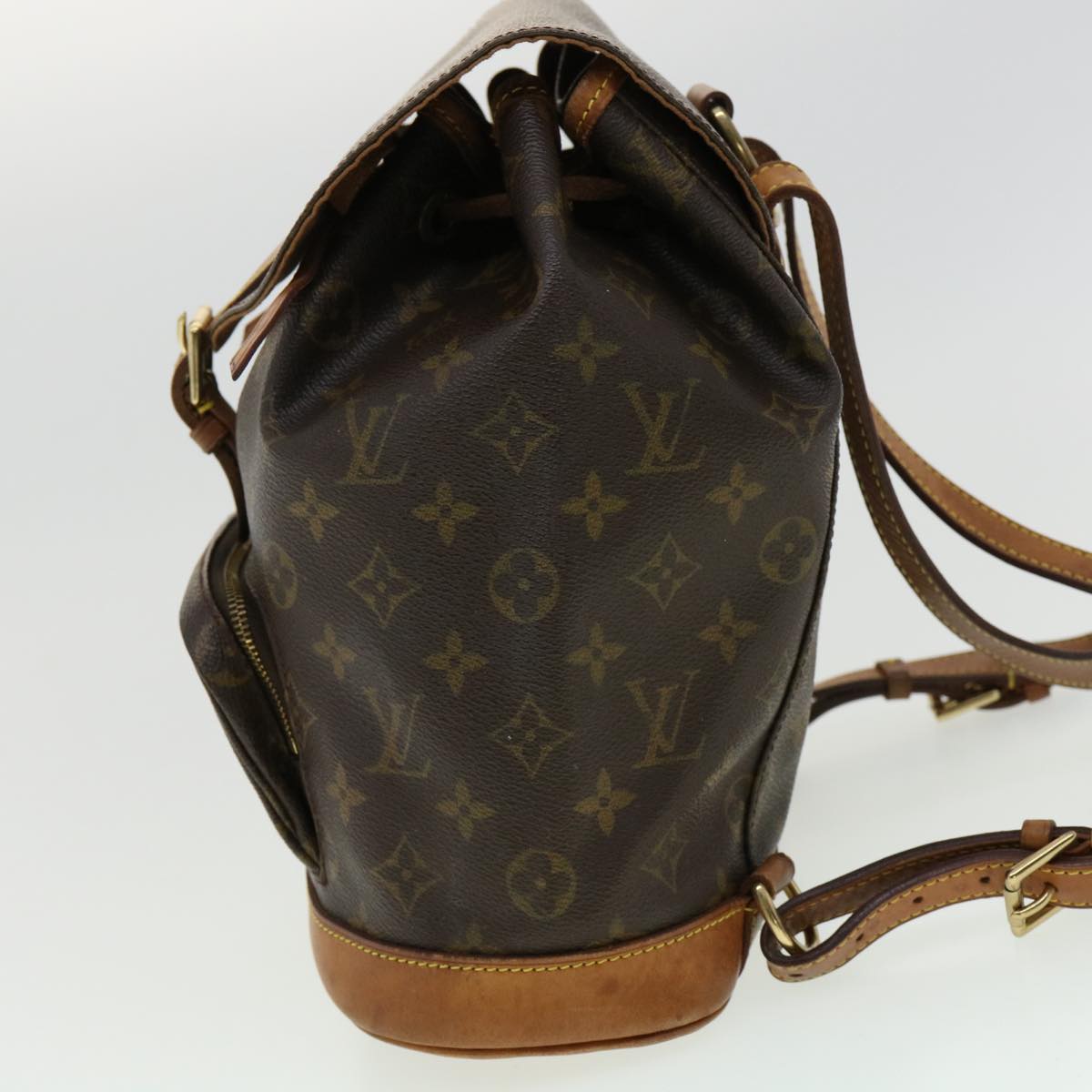 LOUIS VUITTON Monogram Montsouris MM Backpack M51136 LV rd3085