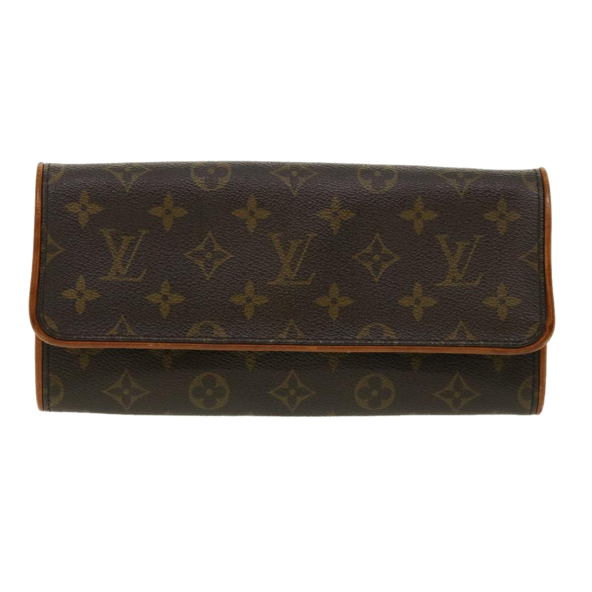 LOUIS VUITTON Monogram Pochette Twin GM Shoulder Bag M51852 LV rd3131