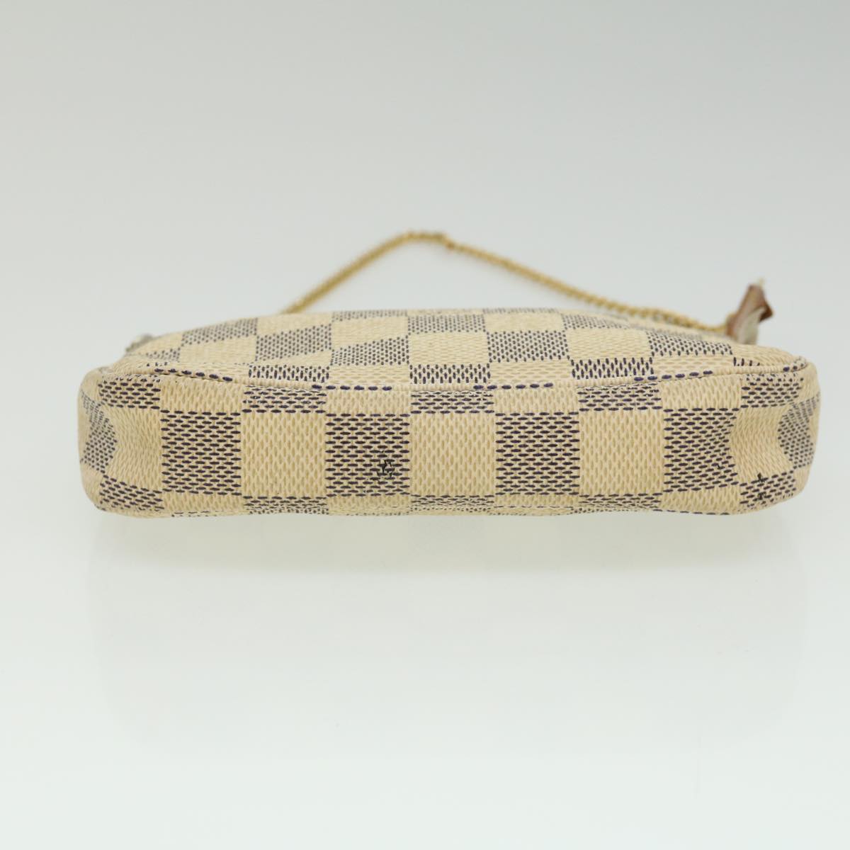 LOUIS VUITTON Damier Azur Mini Pochette Accessoires Pouch N58010 LV rd3264