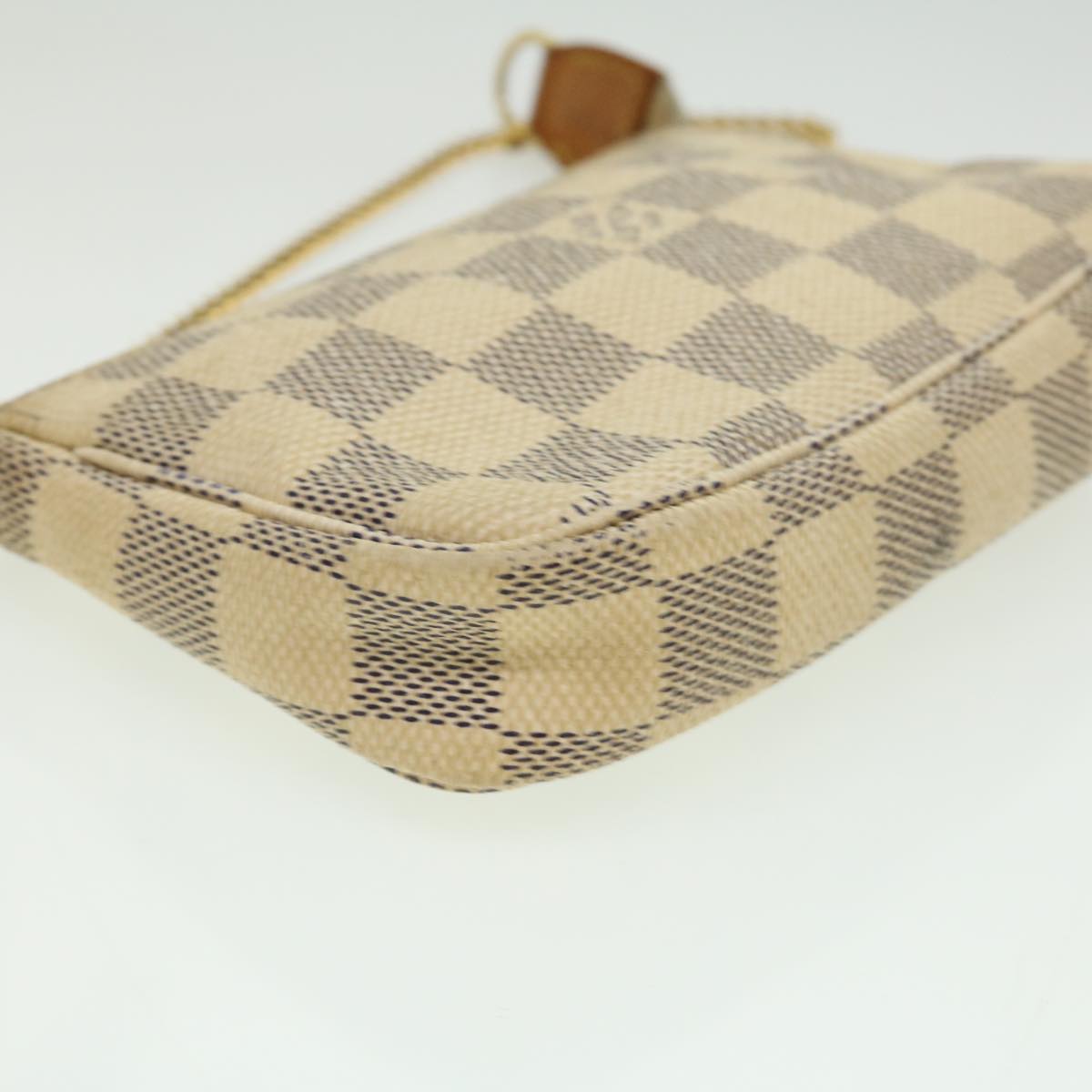 LOUIS VUITTON Damier Azur Mini Pochette Accessoires Pouch N58010 LV rd3264