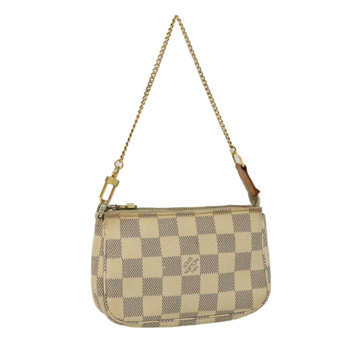 LOUIS VUITTON Damier Azur Mini Pochette Accessoires Pouch N58010 LV rd3264