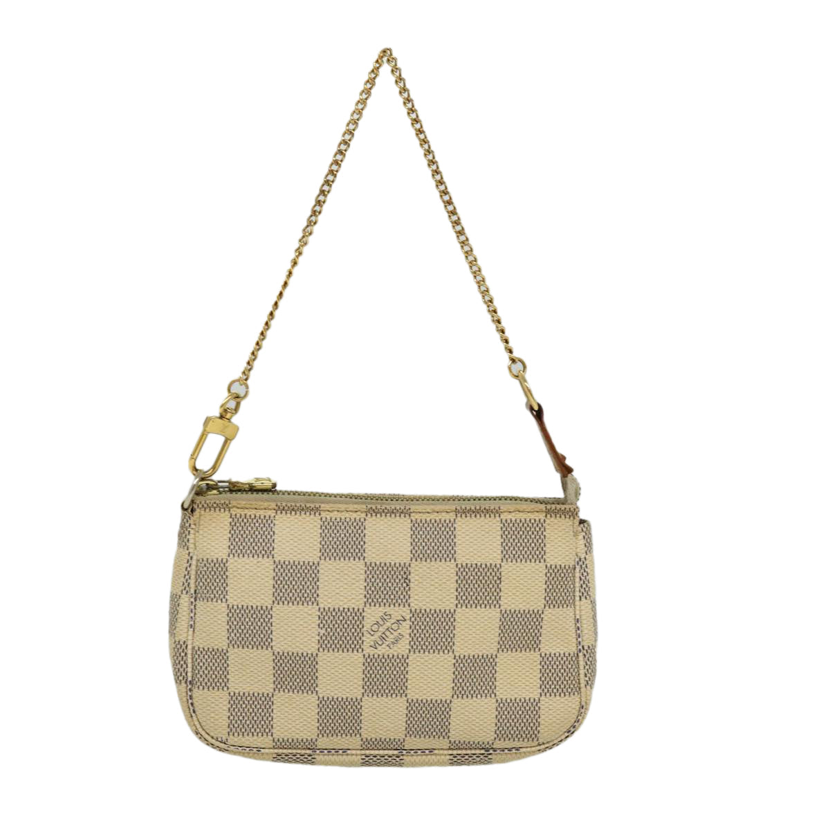 LOUIS VUITTON Damier Azur Mini Pochette Accessoires Pouch N58010 LV rd3264