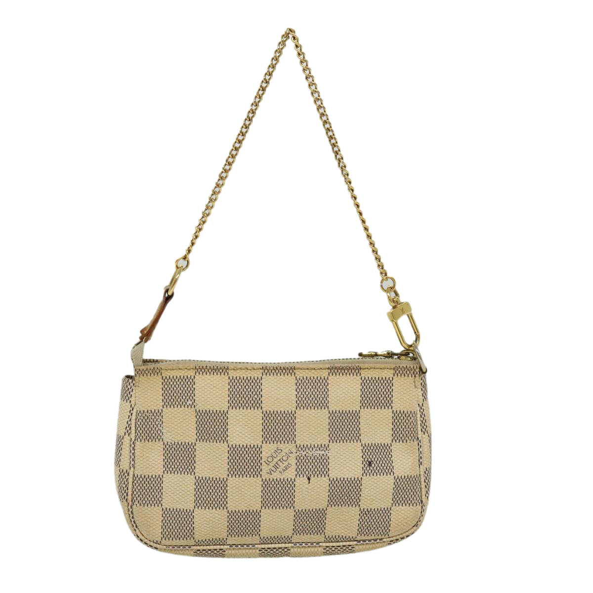 LOUIS VUITTON Damier Azur Mini Pochette Accessoires Pouch N58010 LV rd3264