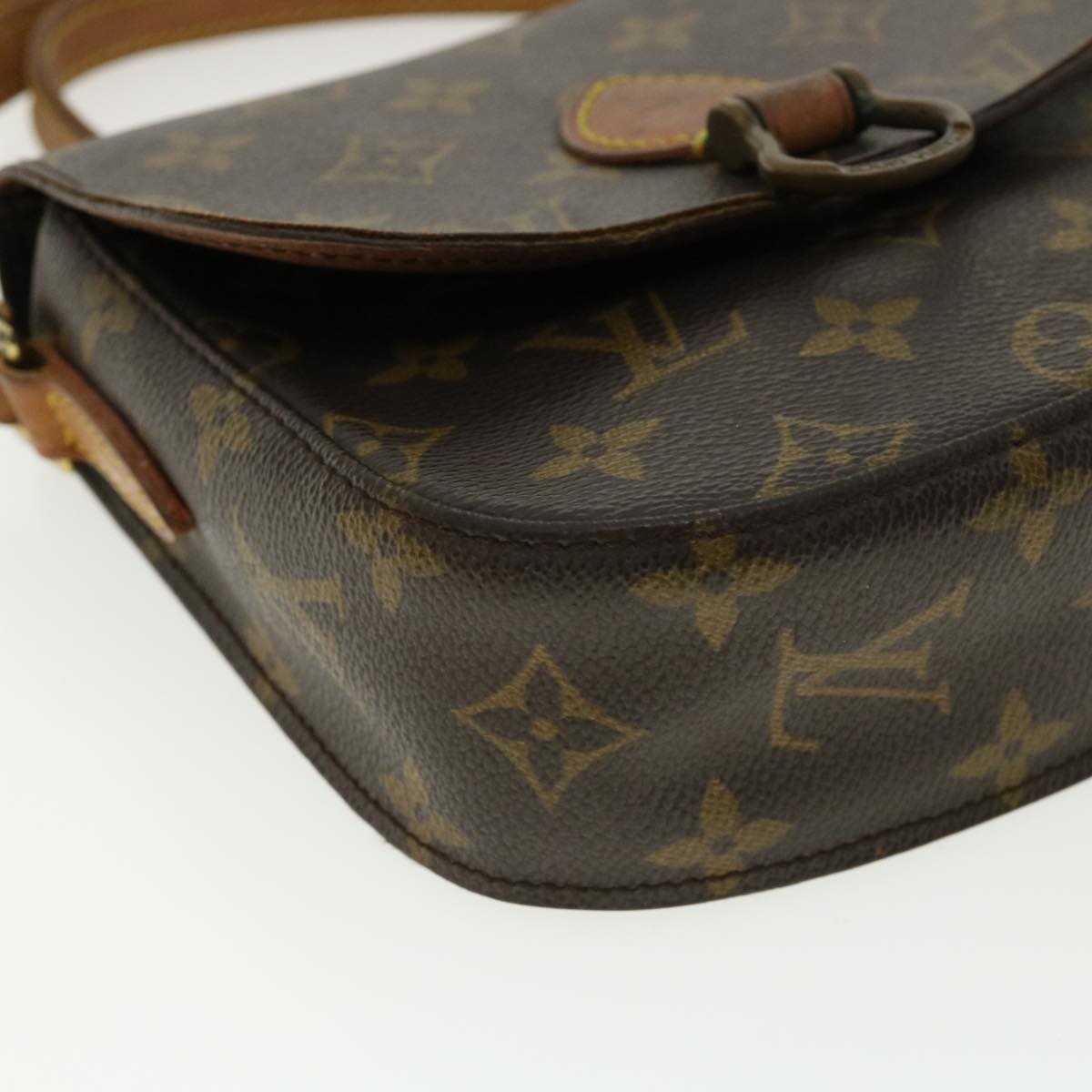 LOUIS VUITTON Monogram Saint Cloud PM Shoulder Bag M51244 LV rd3312