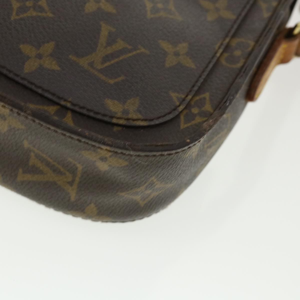 LOUIS VUITTON Monogram Saint Cloud PM Shoulder Bag M51244 LV rd3312