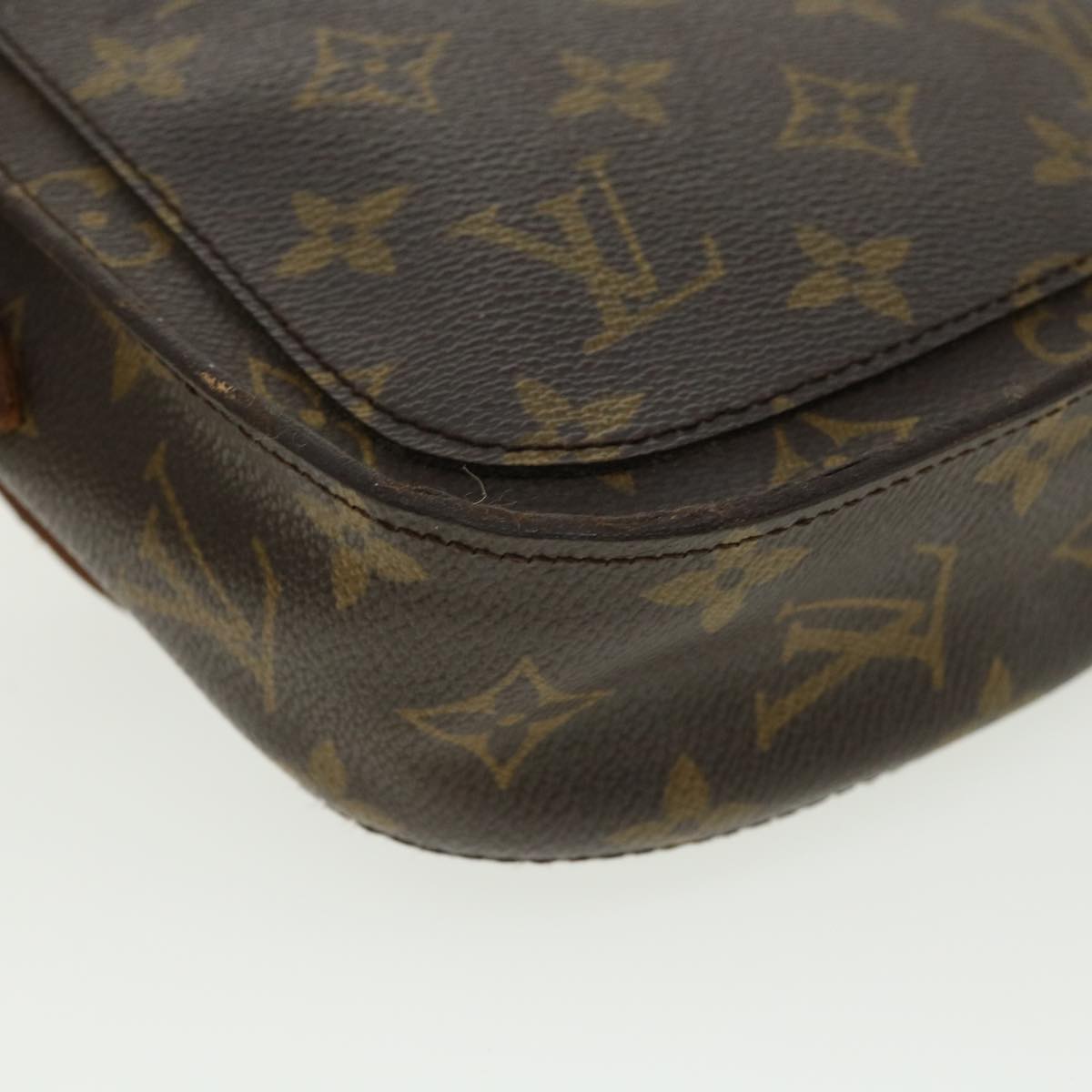 LOUIS VUITTON Monogram Saint Cloud PM Shoulder Bag M51244 LV rd3312