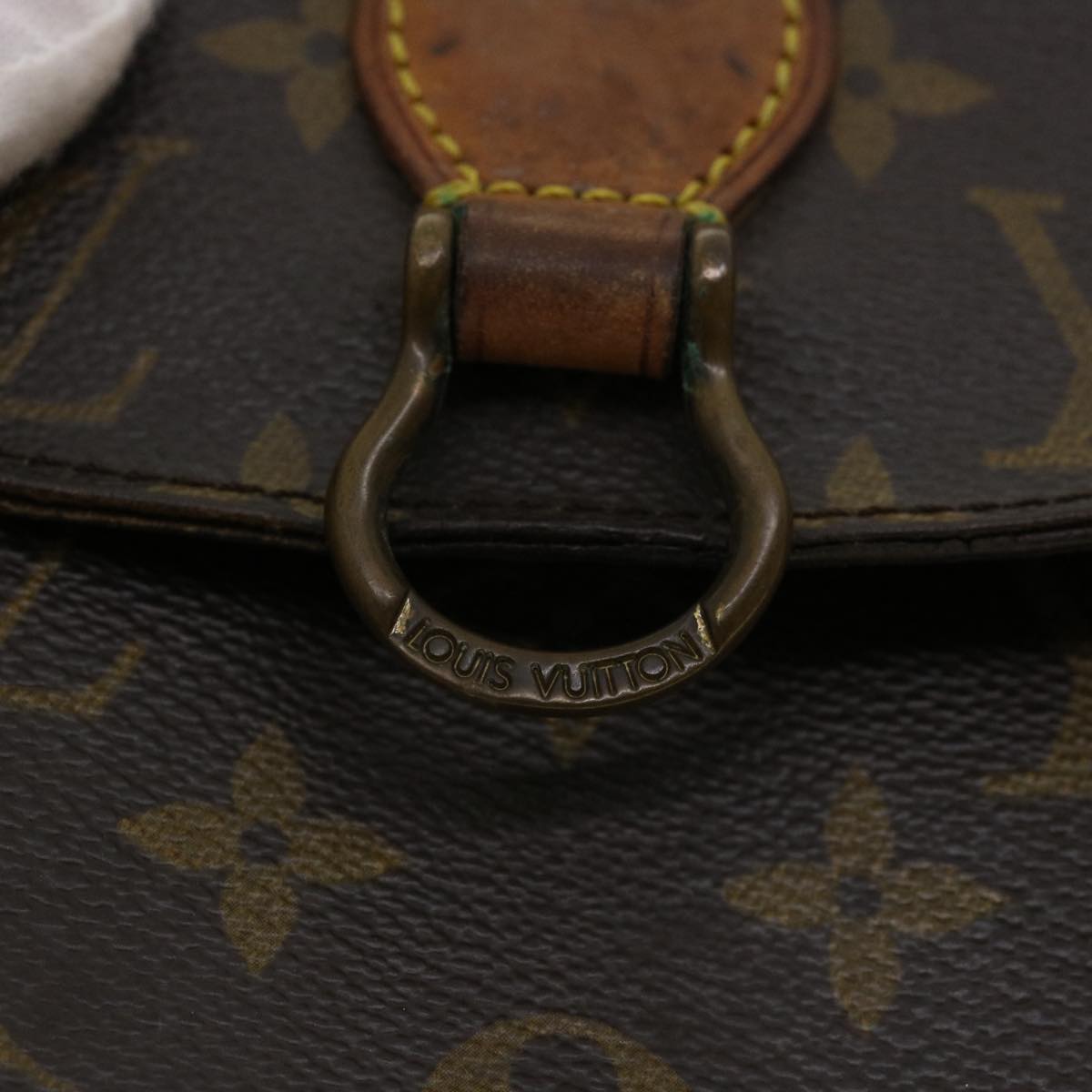 LOUIS VUITTON Monogram Saint Cloud PM Shoulder Bag M51244 LV rd3312