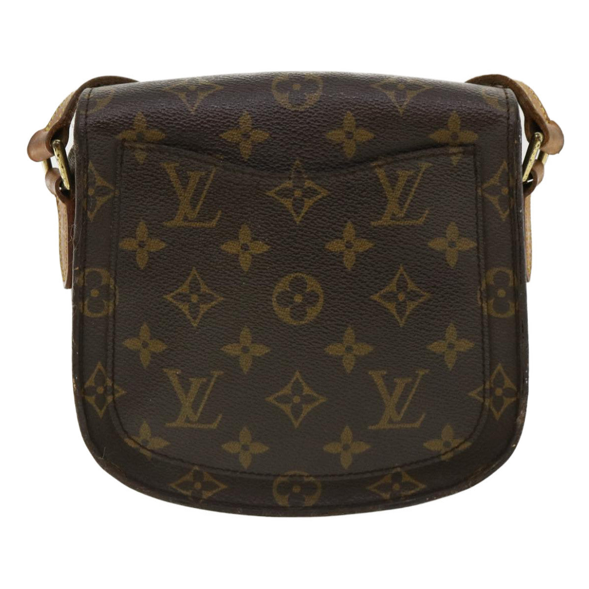 LOUIS VUITTON Monogram Saint Cloud PM Shoulder Bag M51244 LV rd3312