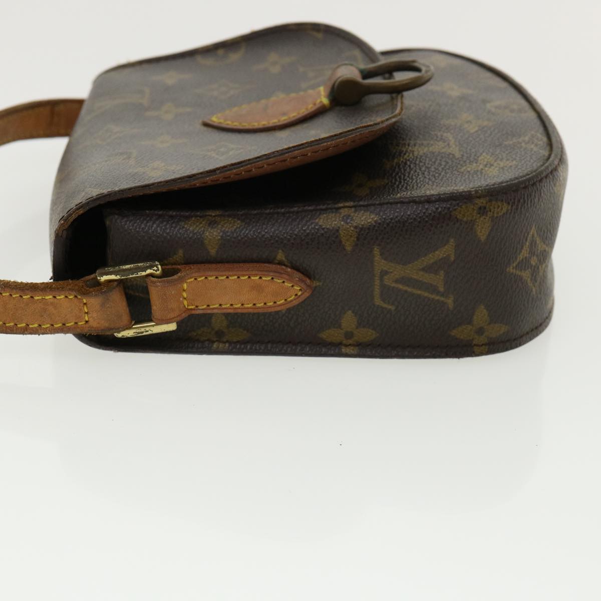 LOUIS VUITTON Monogram Saint Cloud PM Shoulder Bag M51244 LV rd3312