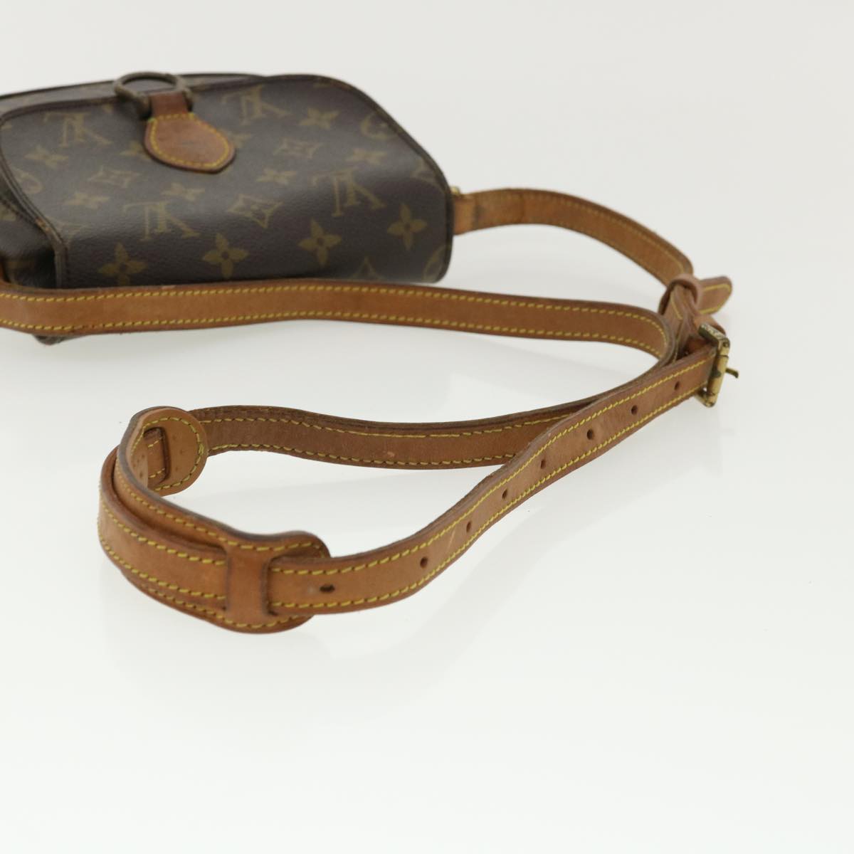 LOUIS VUITTON Monogram Saint Cloud PM Shoulder Bag M51244 LV rd3312