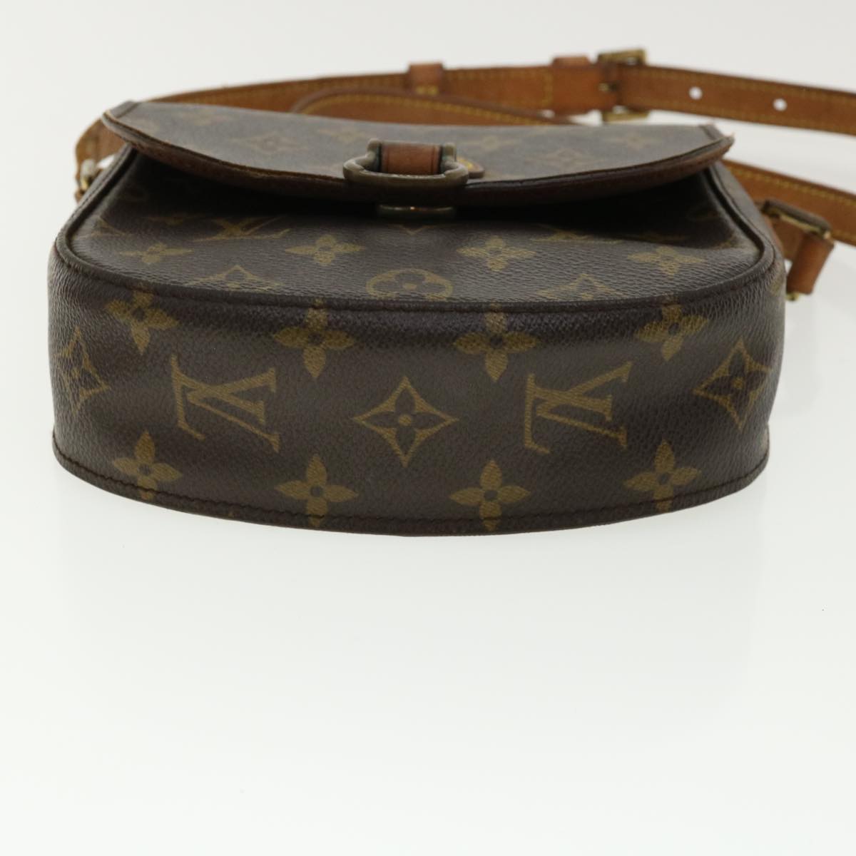 LOUIS VUITTON Monogram Saint Cloud PM Shoulder Bag M51244 LV rd3312
