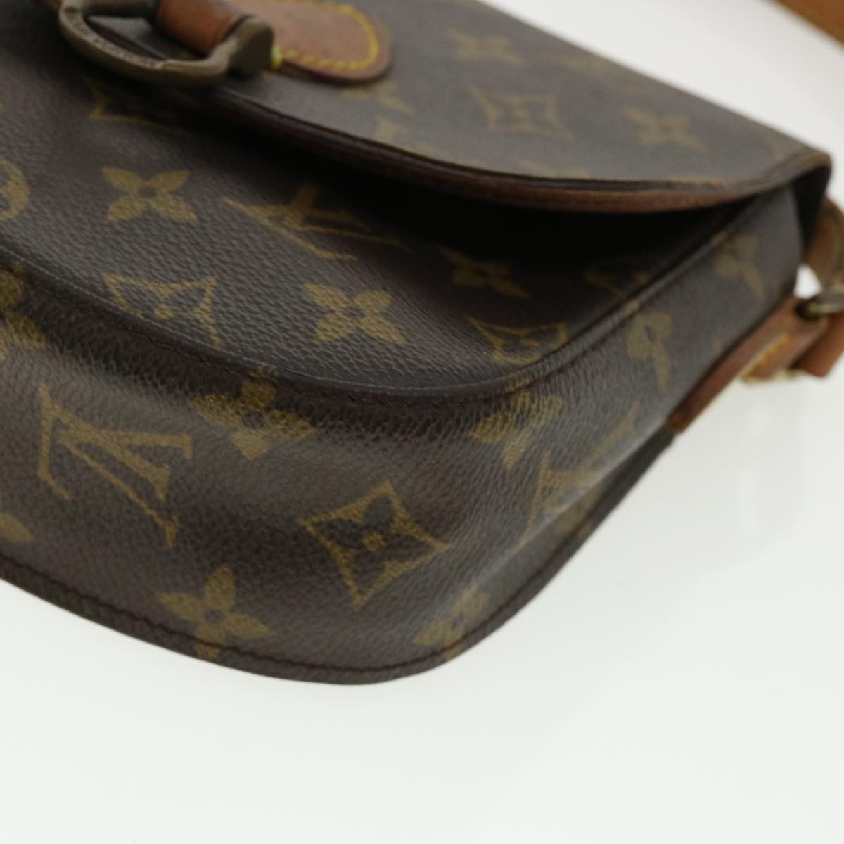 LOUIS VUITTON Monogram Saint Cloud PM Shoulder Bag M51244 LV rd3312