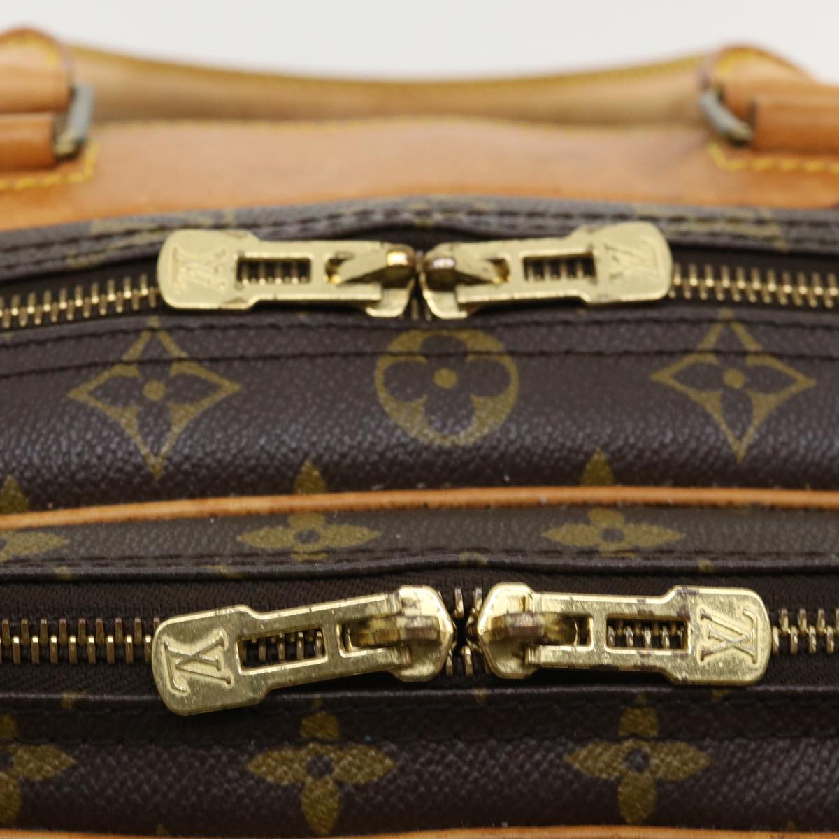 LOUIS VUITTON Monogram Alize de Poche Boston Bag M41392 LV rd3369