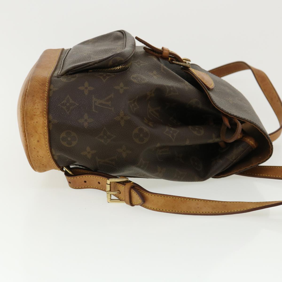 LOUIS VUITTON Monogram Montsouris MM Backpack M51136 LV rd3375