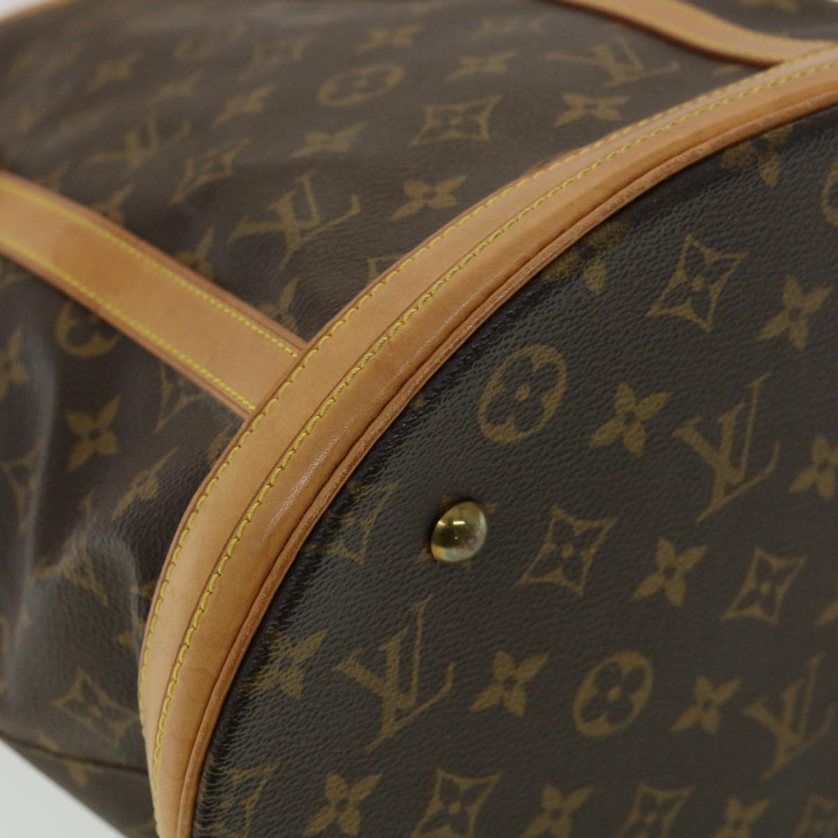LOUIS VUITTON Monogram Bucket GM Shoulder Bag M42236 LV rd3475