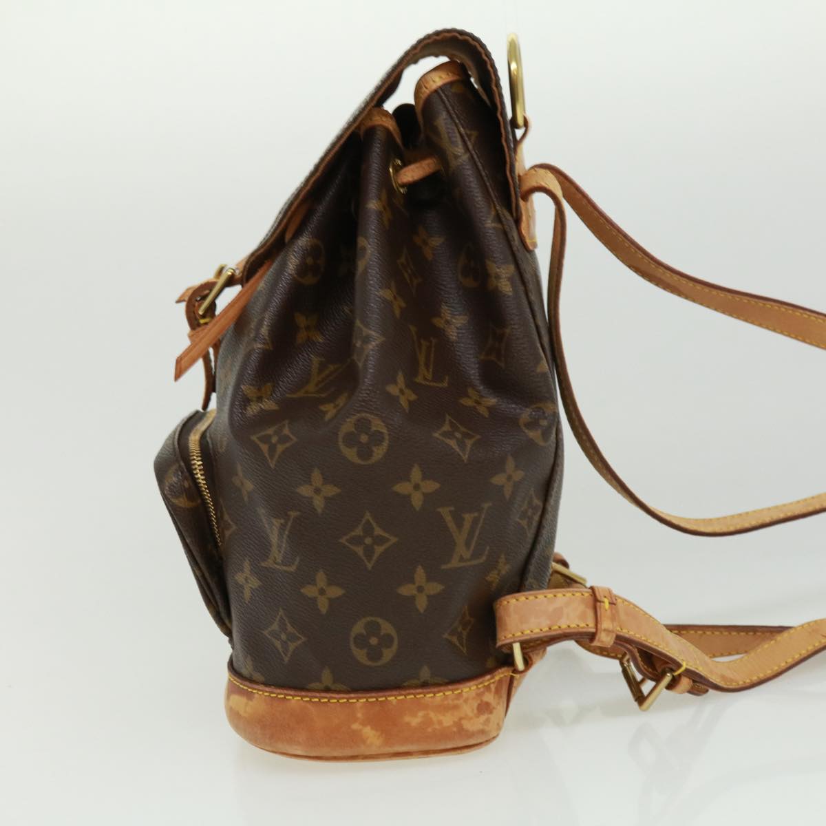 LOUIS VUITTON Monogram Montsouris MM Backpack M51136 LV rd3573