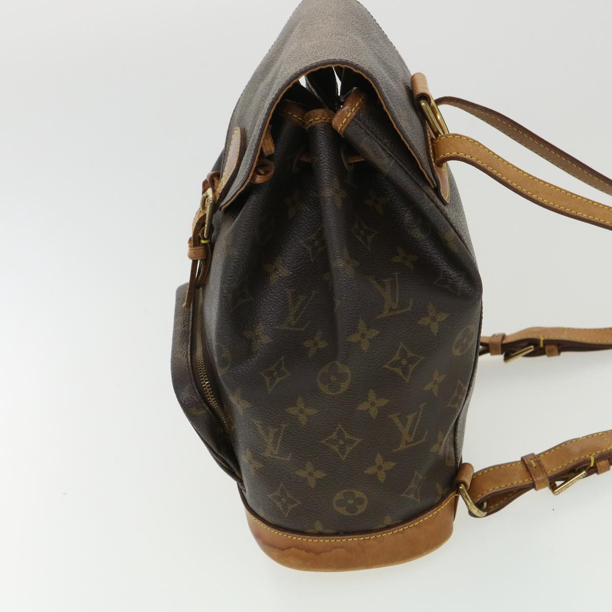 LOUIS VUITTON Monogram Montsouris MM Backpack M51136 LV rd3707