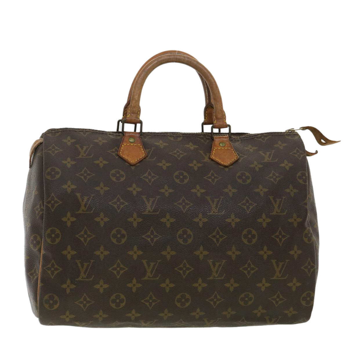 LOUIS VUITTON Monogram Speedy 35 Hand Bag M41524 LV rd3775