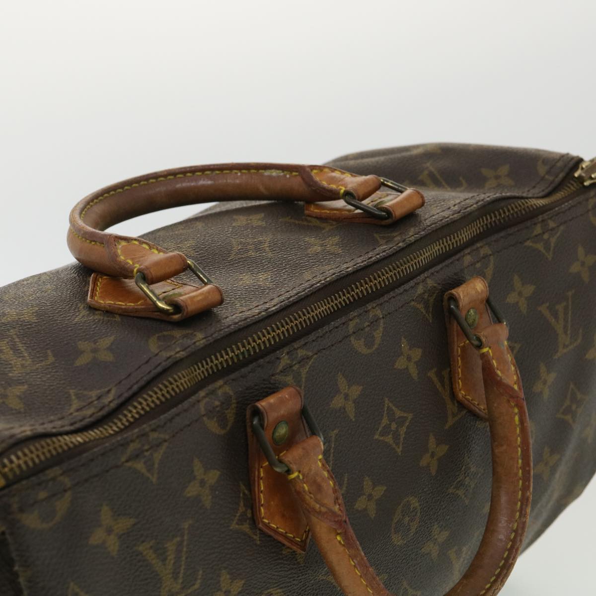 LOUIS VUITTON Monogram Speedy 35 Hand Bag M41524 LV rd3775
