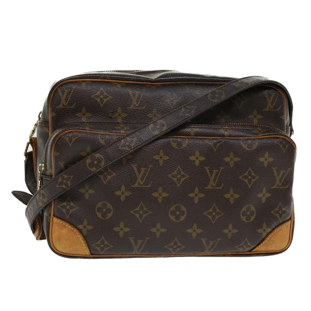 LOUIS VUITTON Monogram Nile Shoulder Bag M45244 LV rd3899