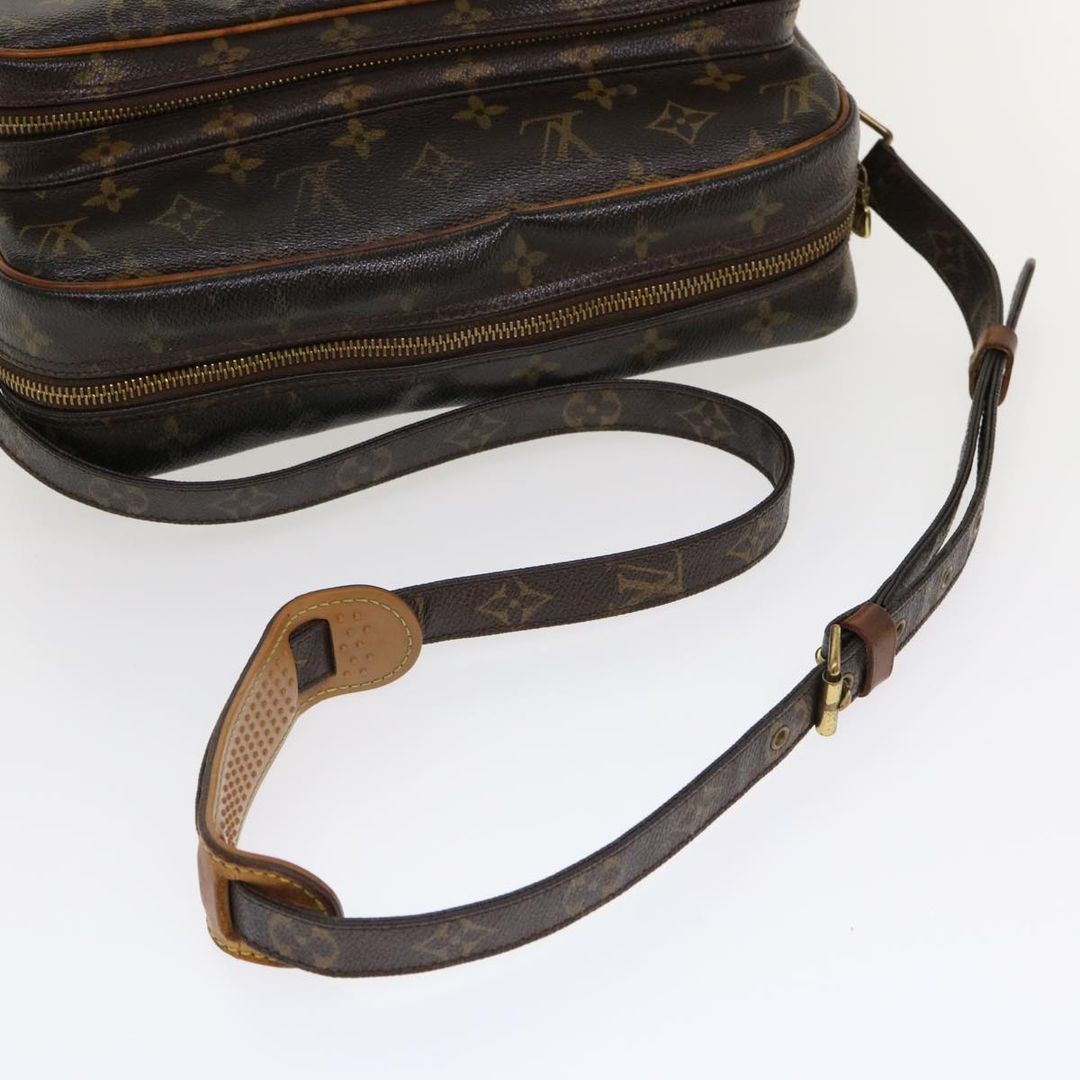 LOUIS VUITTON Monogram Nile Shoulder Bag M45244 LV rd3899