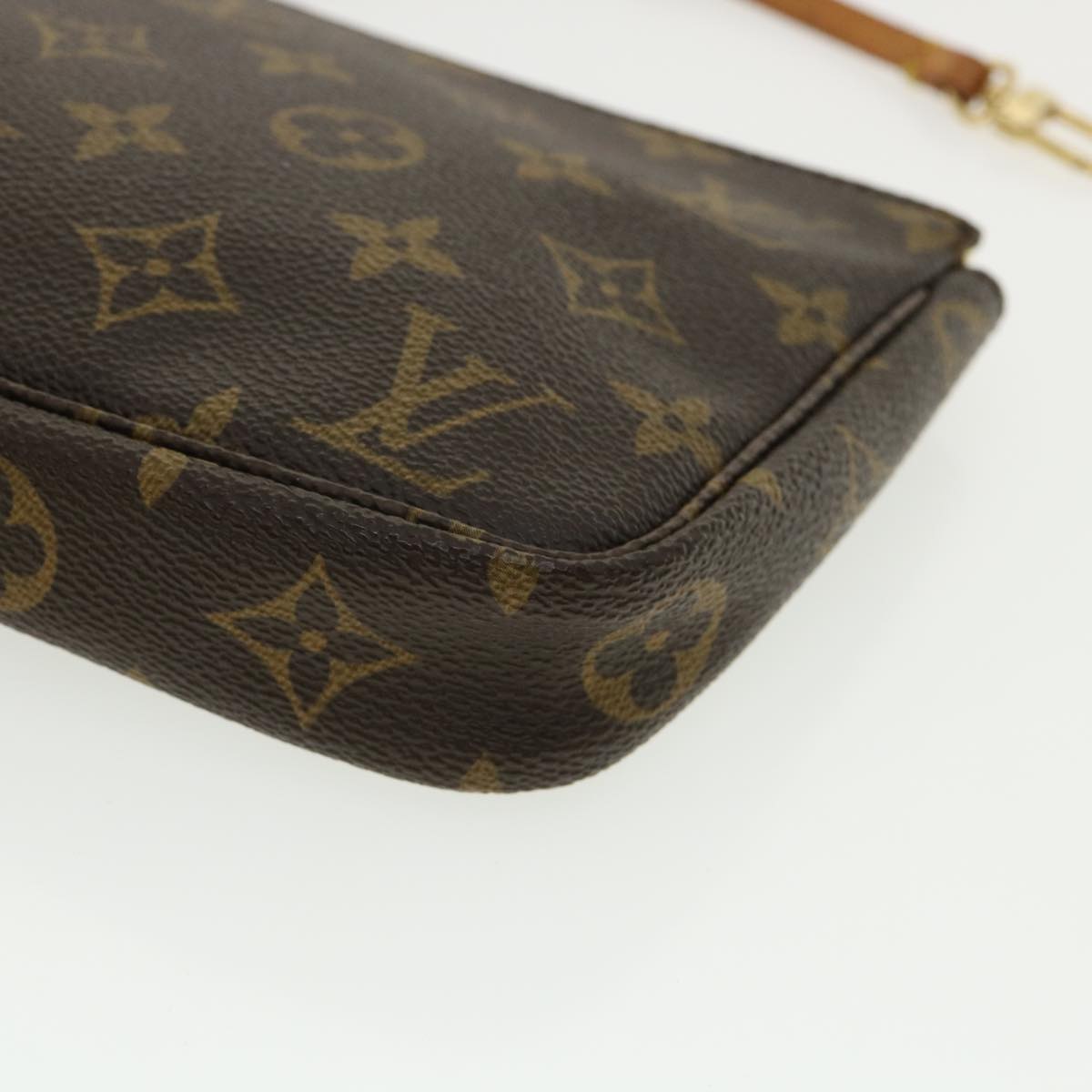 LOUIS VUITTON Monogram Pochette Accessoires Pouch M51980 LV rd3923