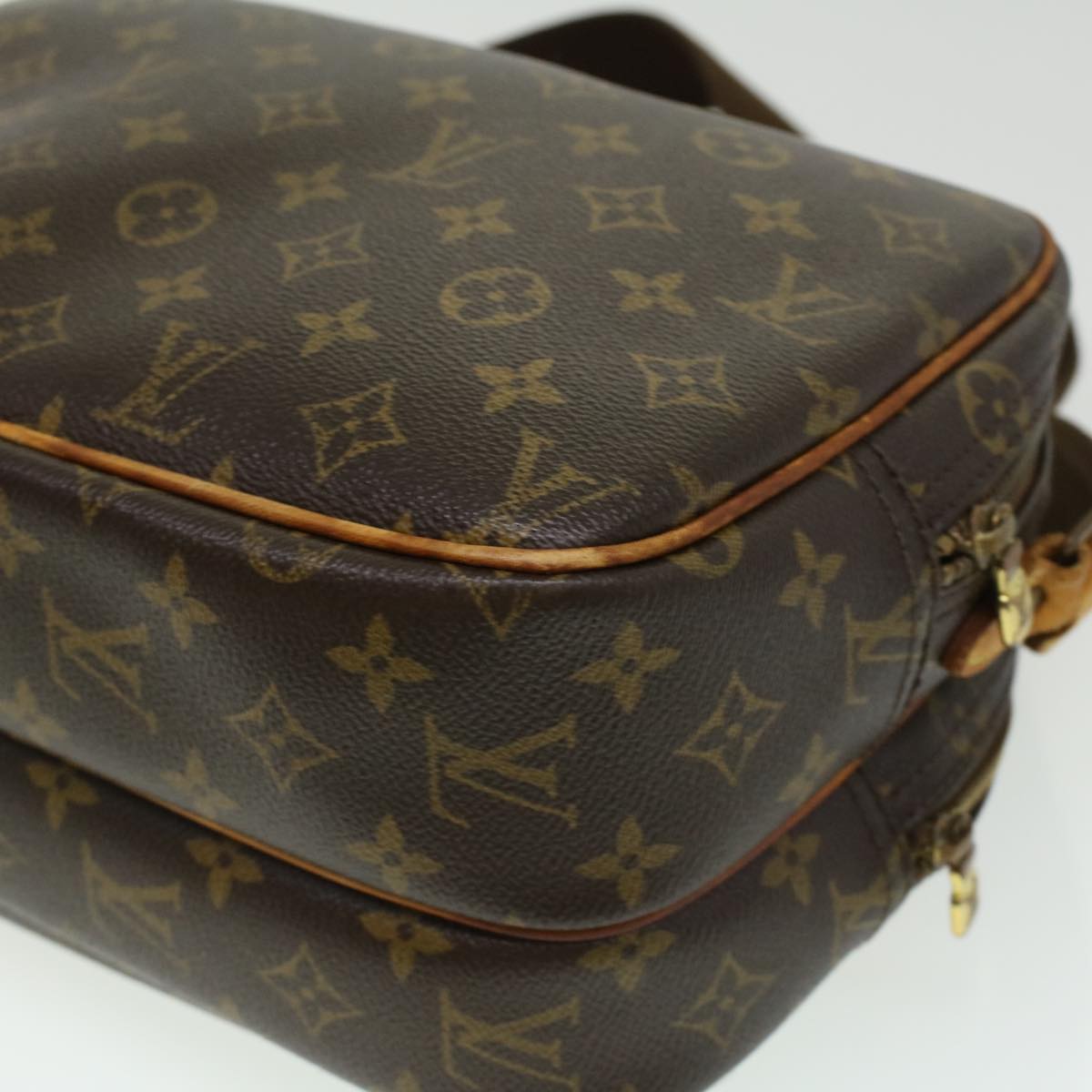LOUIS VUITTON Monogram Reporter PM Shoulder Bag M45254 LV rd3939
