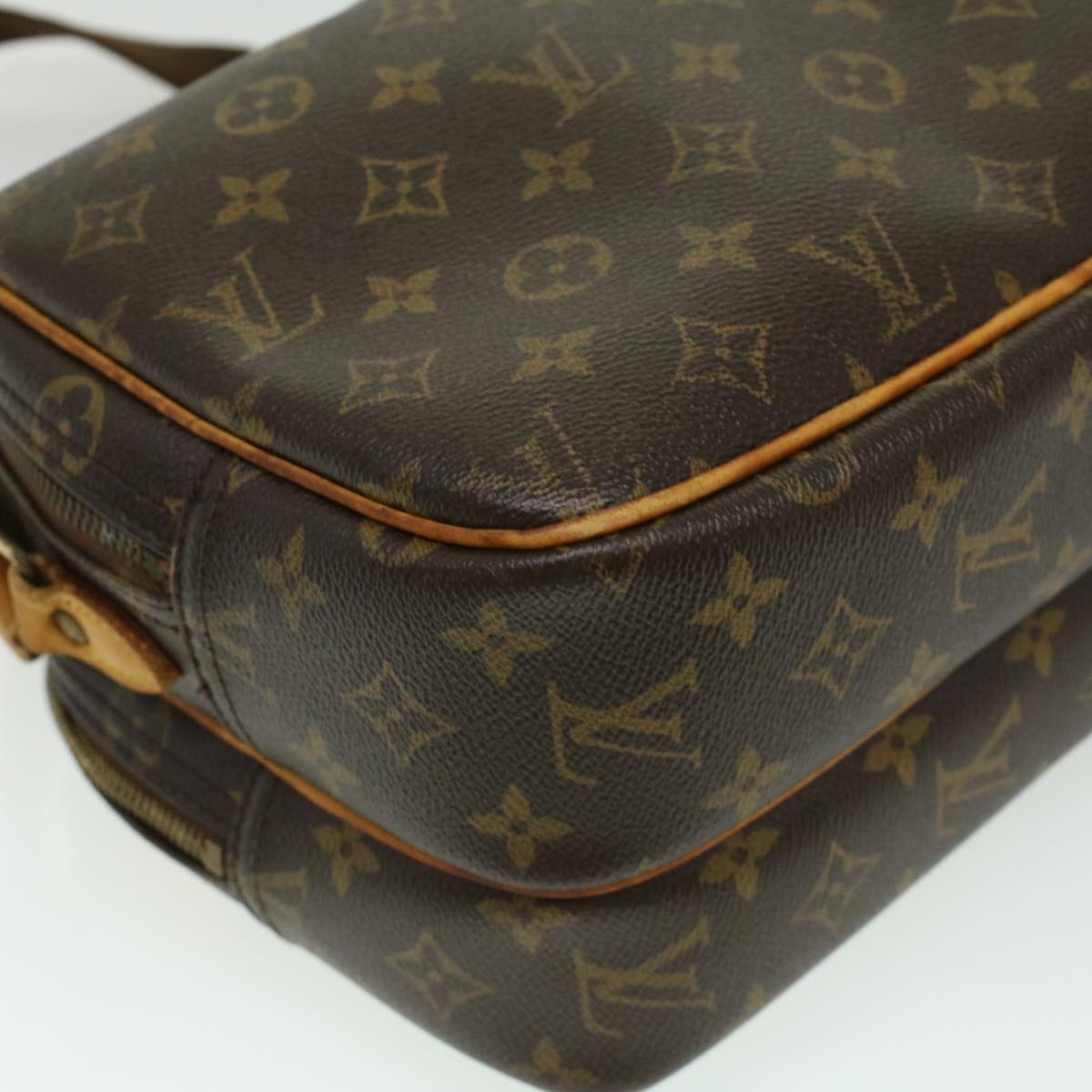 LOUIS VUITTON Monogram Reporter PM Shoulder Bag M45254 LV rd3939