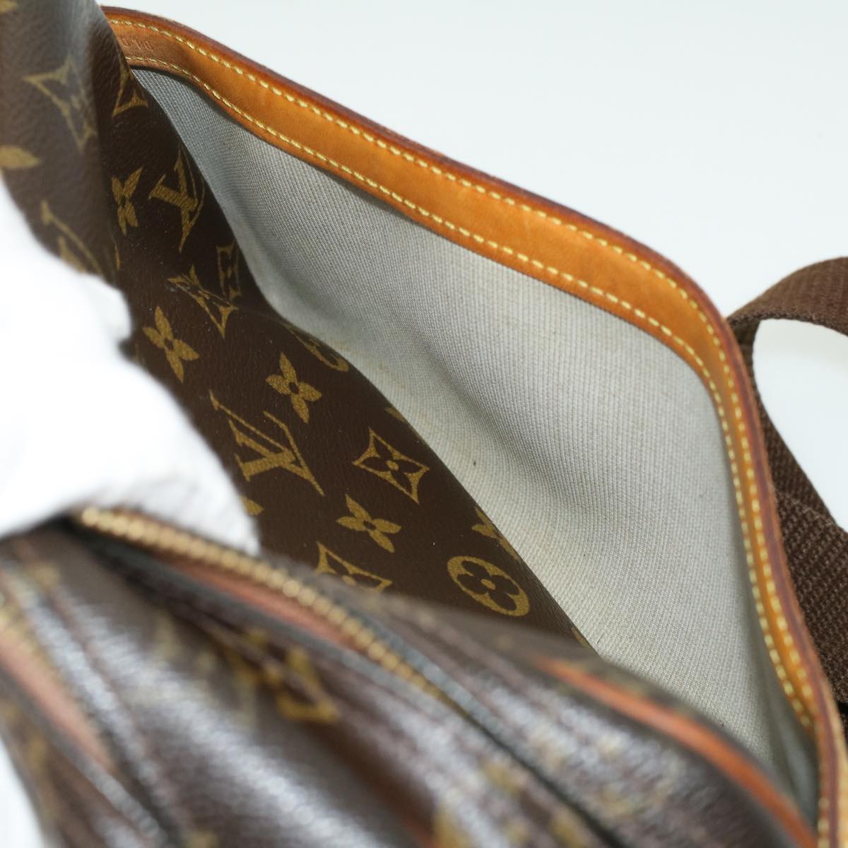 LOUIS VUITTON Monogram Reporter PM Shoulder Bag M45254 LV rd3939