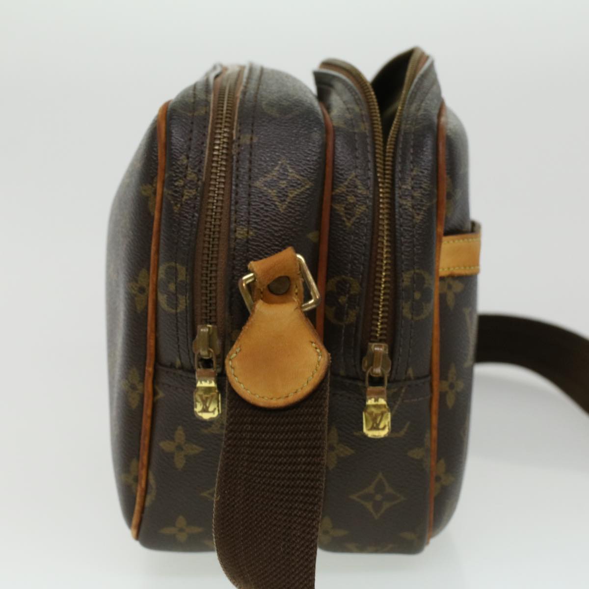 LOUIS VUITTON Monogram Reporter PM Shoulder Bag M45254 LV rd3939