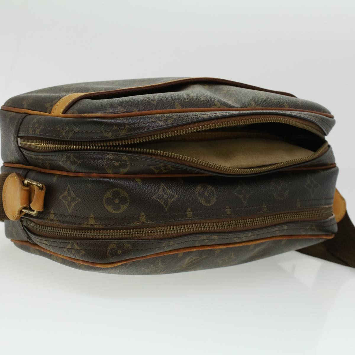 LOUIS VUITTON Monogram Reporter PM Shoulder Bag M45254 LV rd3939