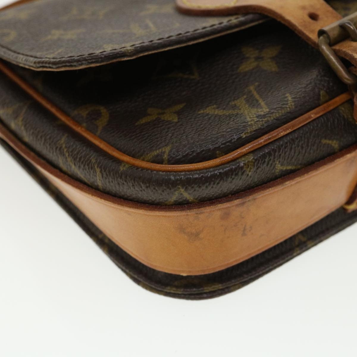 LOUIS VUITTON Monogram Cartouchiere PM Shoulder Bag M51254 LV rd4021