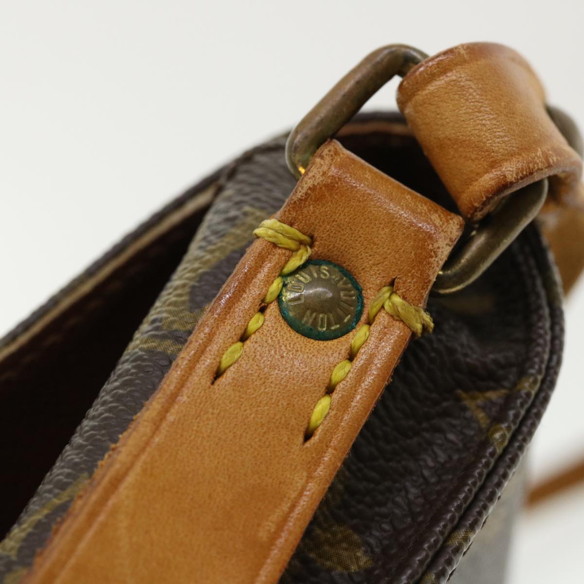 LOUIS VUITTON Monogram Cartouchiere PM Shoulder Bag M51254 LV rd4021