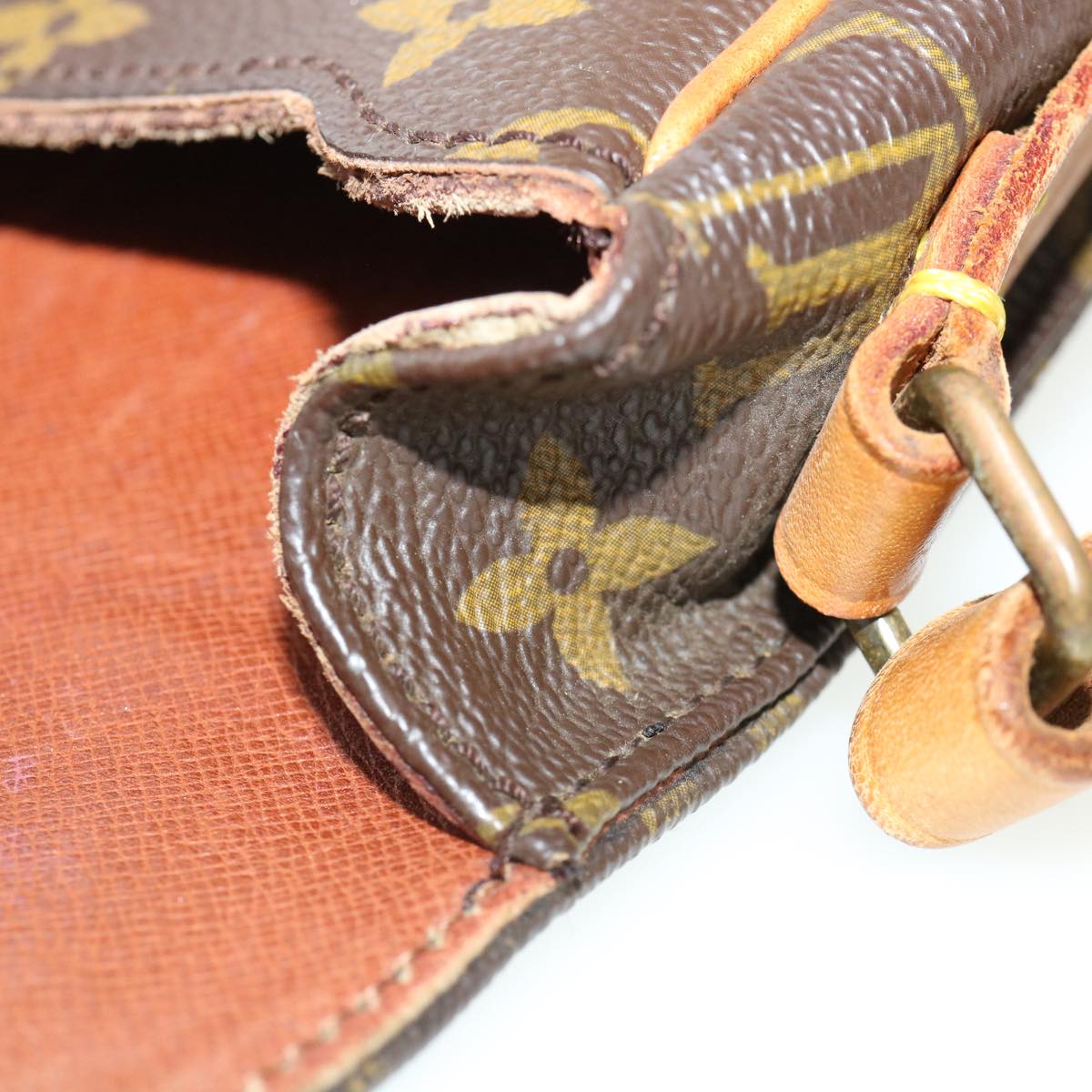 LOUIS VUITTON Monogram Cartouchiere PM Shoulder Bag M51254 LV rd4021