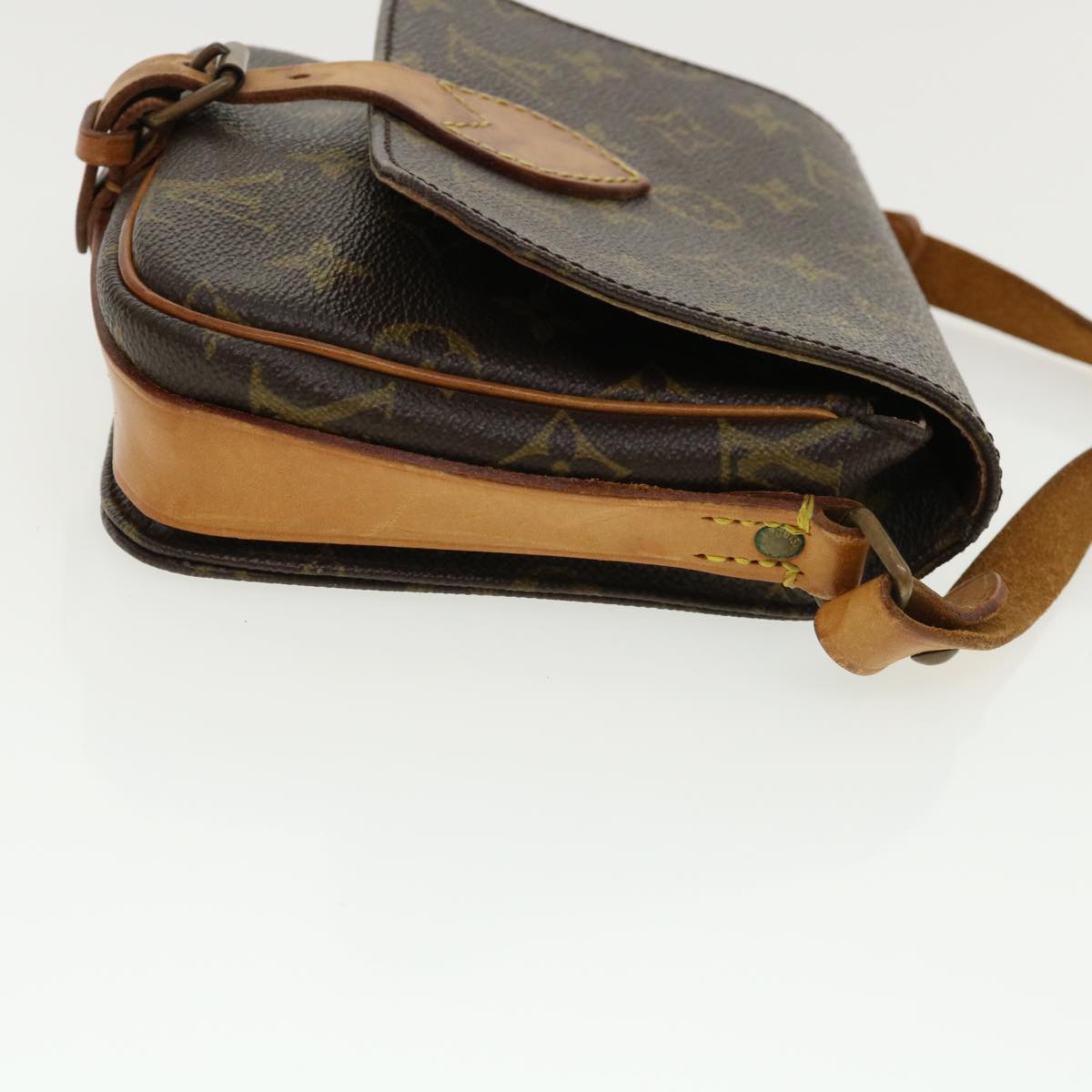 LOUIS VUITTON Monogram Cartouchiere PM Shoulder Bag M51254 LV rd4021