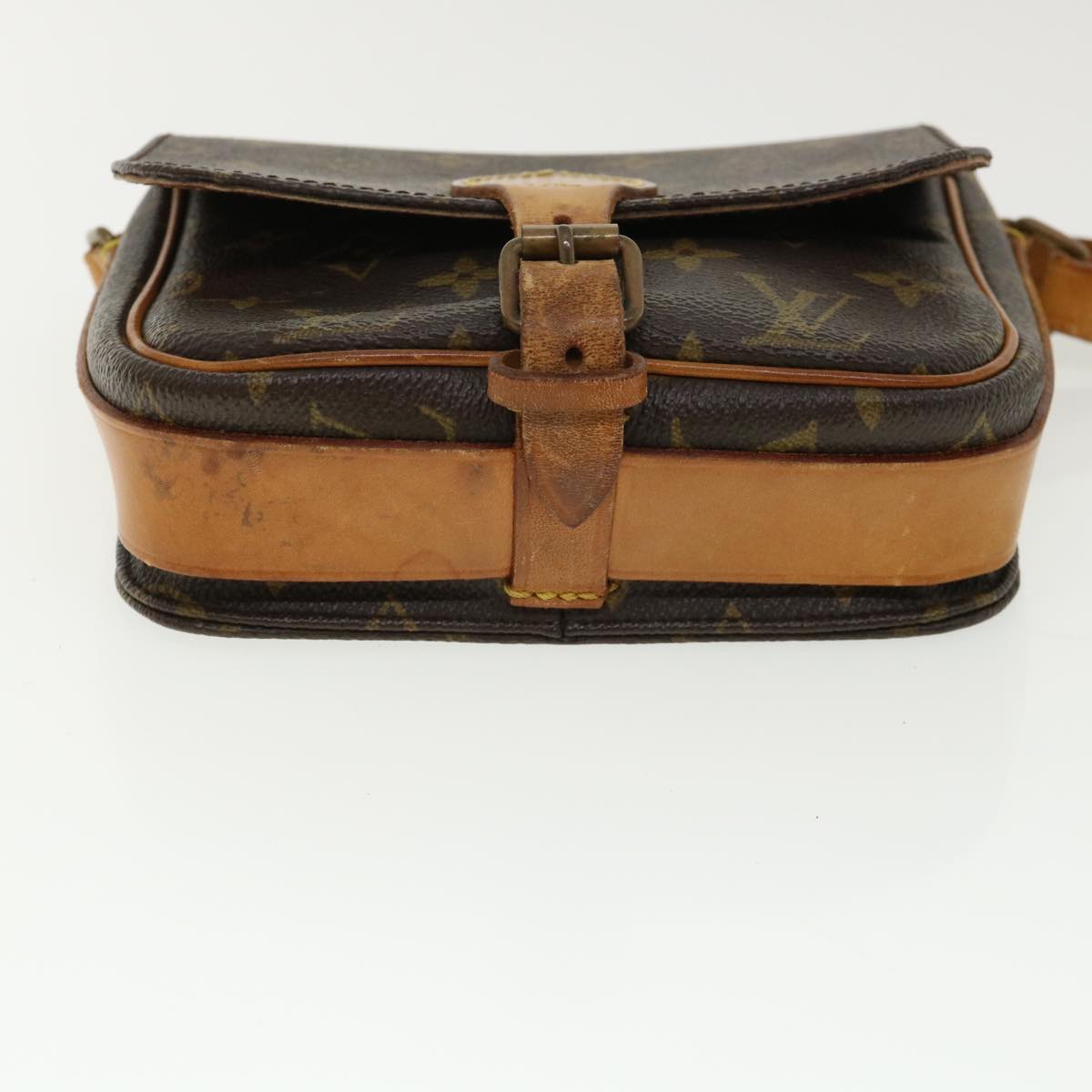 LOUIS VUITTON Monogram Cartouchiere PM Shoulder Bag M51254 LV rd4021