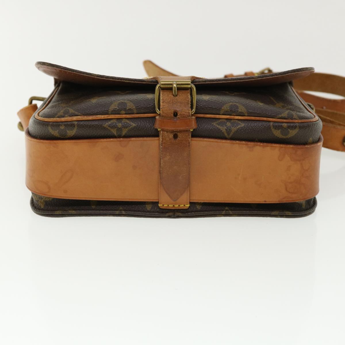LOUIS VUITTON Monogram Cartouchiere MM Shoulder Bag M51253 LV rd4022