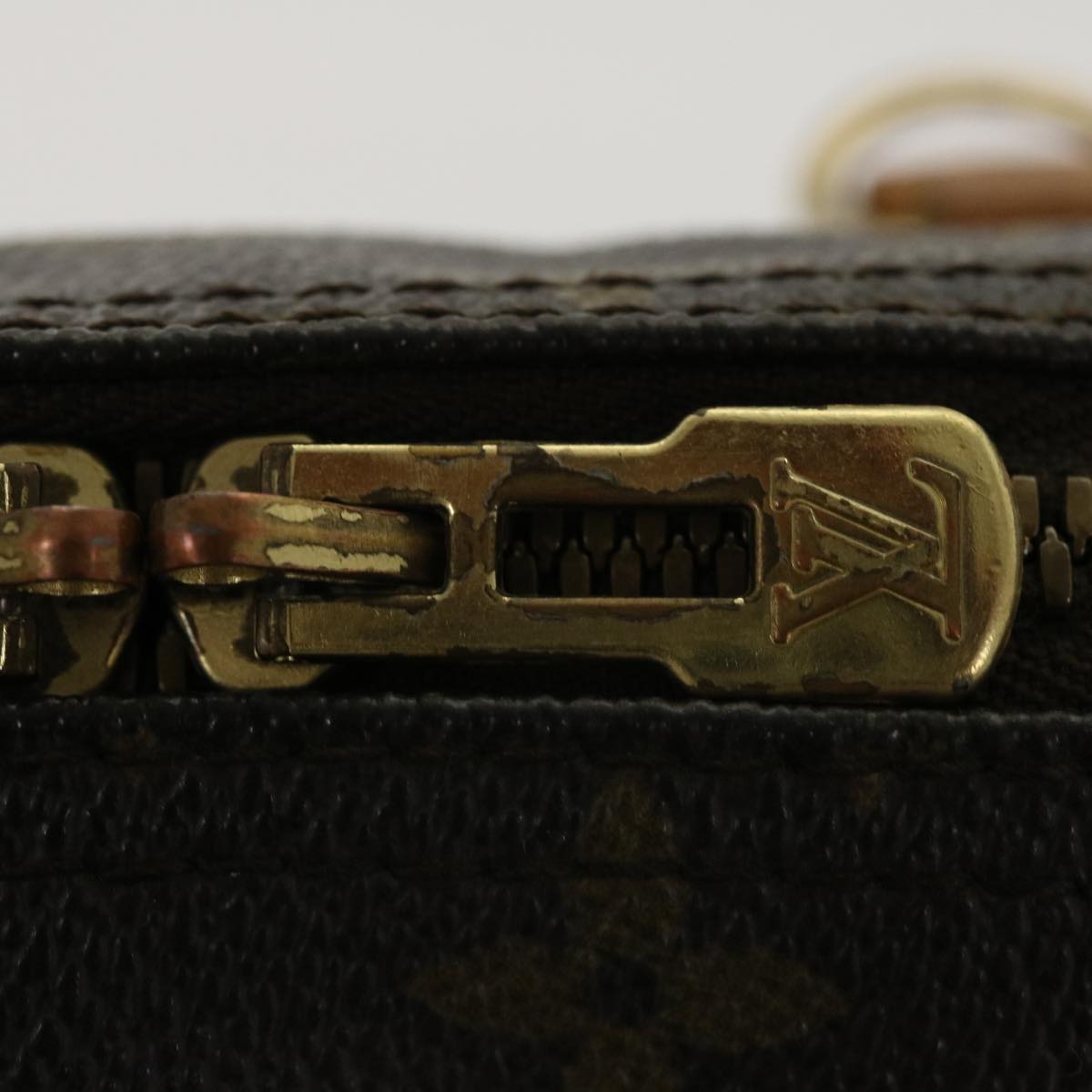 LOUIS VUITTON Monogram Deauville Hand Bag M47270 LV rd4043