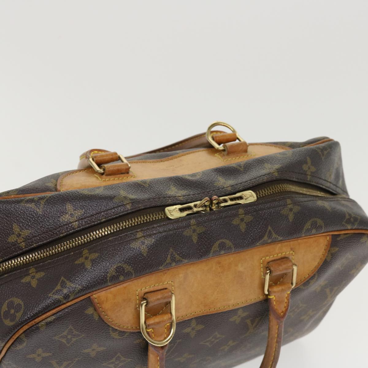 LOUIS VUITTON Monogram Deauville Hand Bag M47270 LV rd4043