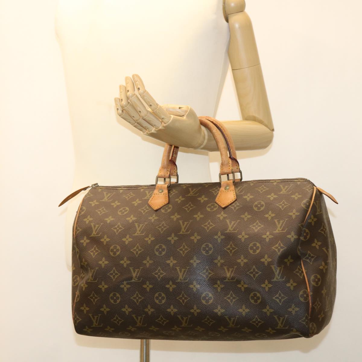 LOUIS VUITTON Monogram Speedy 40 Hand Bag M41522 LV rd4055