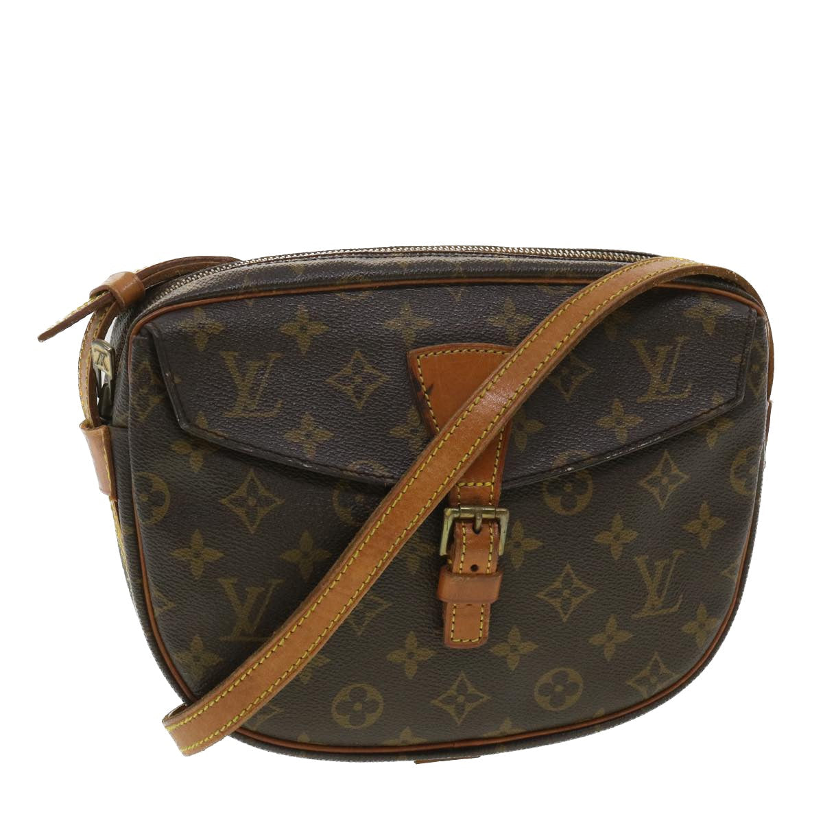 LOUIS VUITTON Monogram Jeune Fille MM Shoulder Bag M51226 LV rd4079