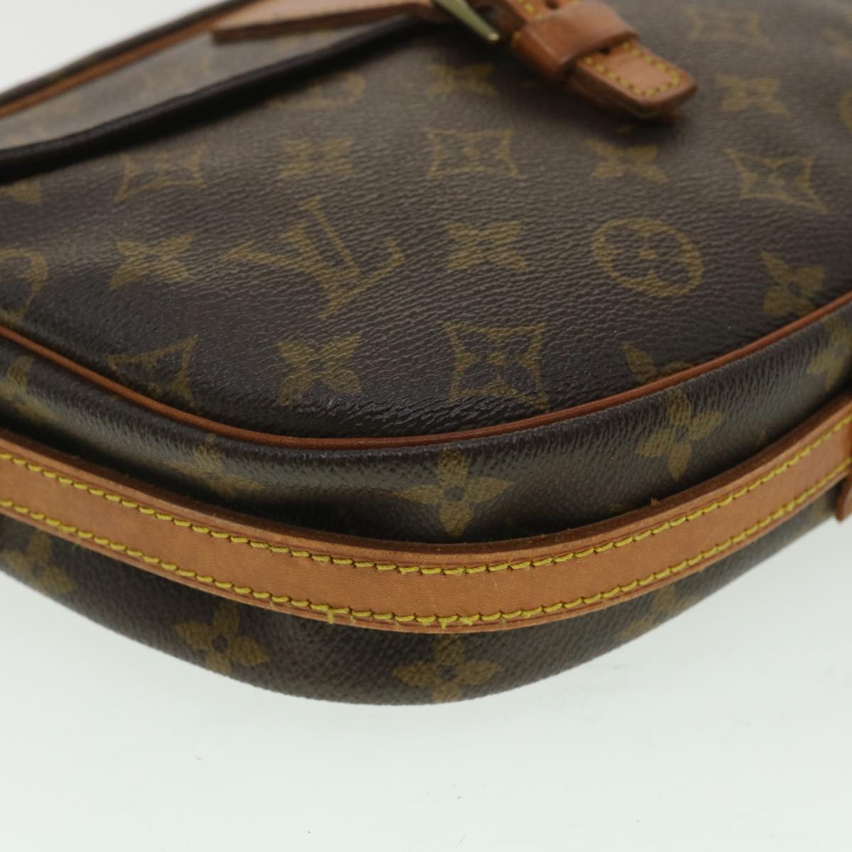 LOUIS VUITTON Monogram Jeune Fille MM Shoulder Bag M51226 LV rd4079