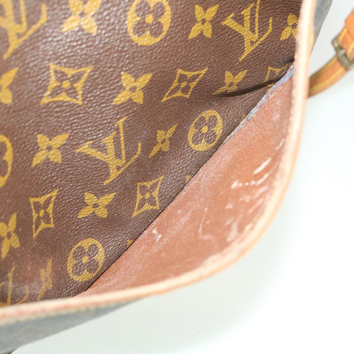 LOUIS VUITTON Monogram Jeune Fille MM Shoulder Bag M51226 LV rd4079