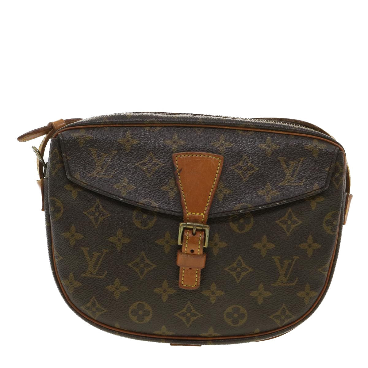 LOUIS VUITTON Monogram Jeune Fille MM Shoulder Bag M51226 LV rd4079