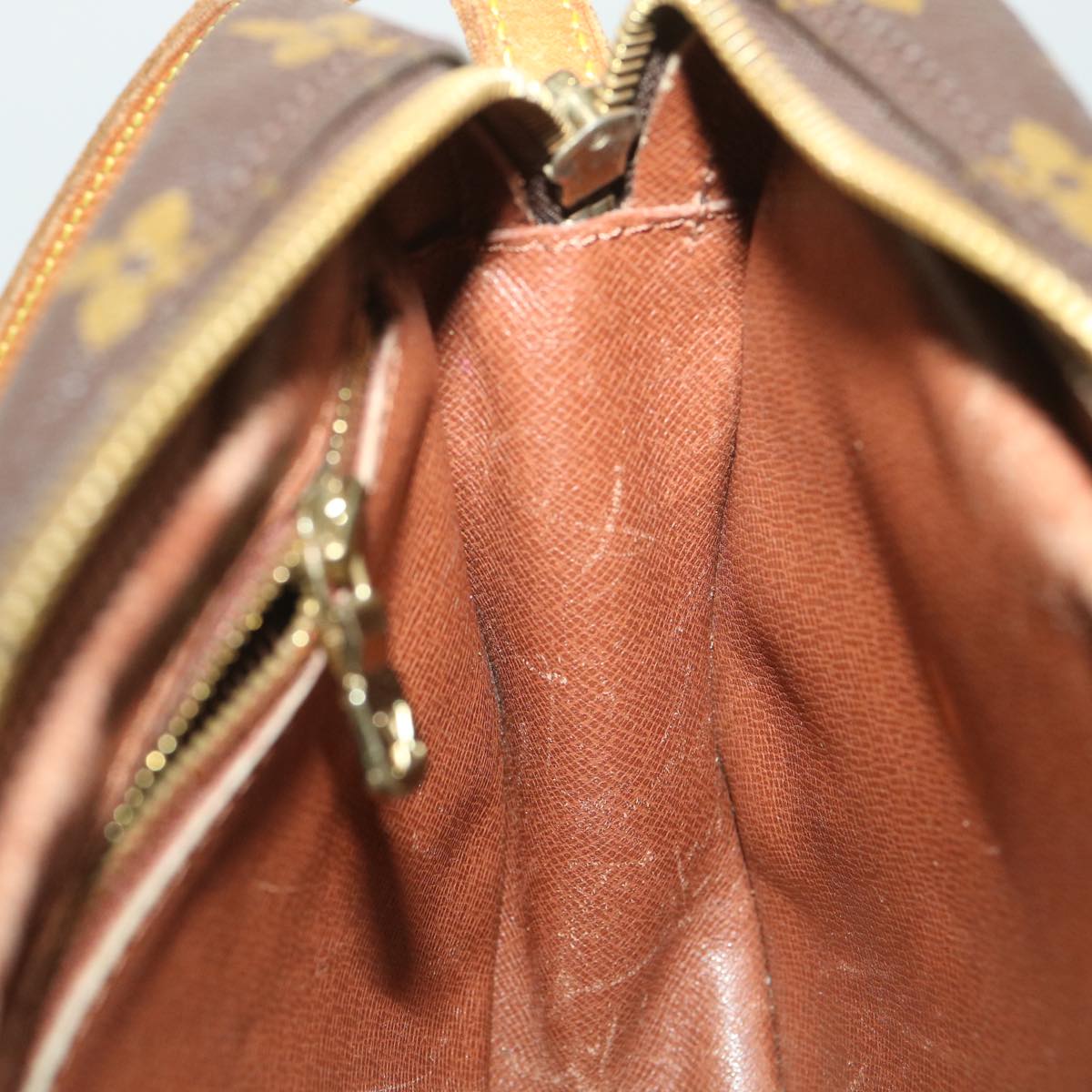 LOUIS VUITTON Monogram Jeune Fille MM Shoulder Bag M51226 LV rd4079