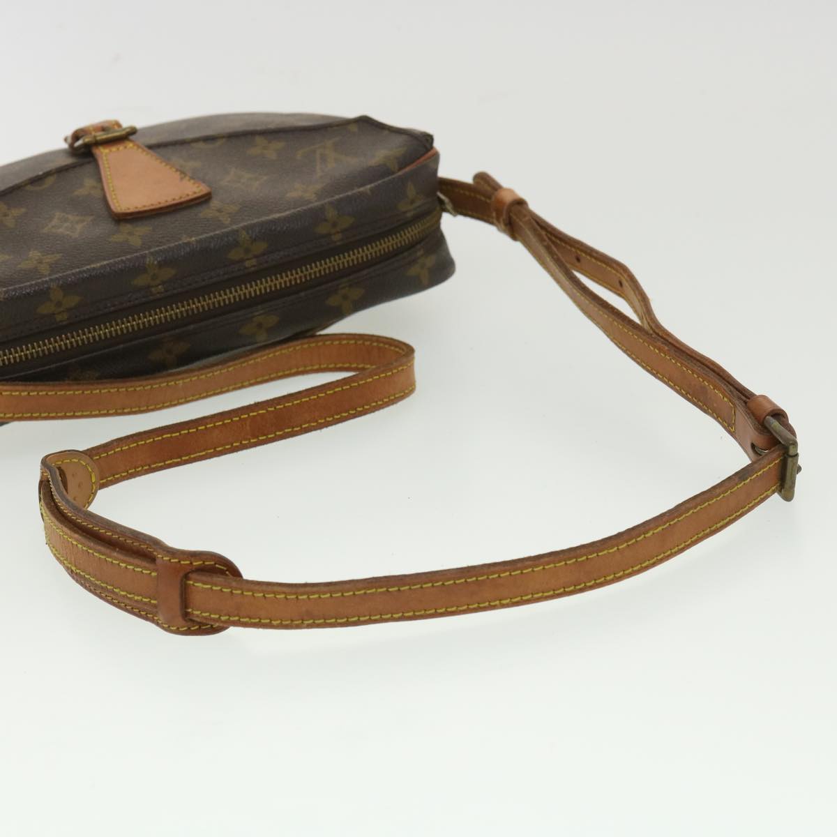 LOUIS VUITTON Monogram Jeune Fille MM Shoulder Bag M51226 LV rd4079