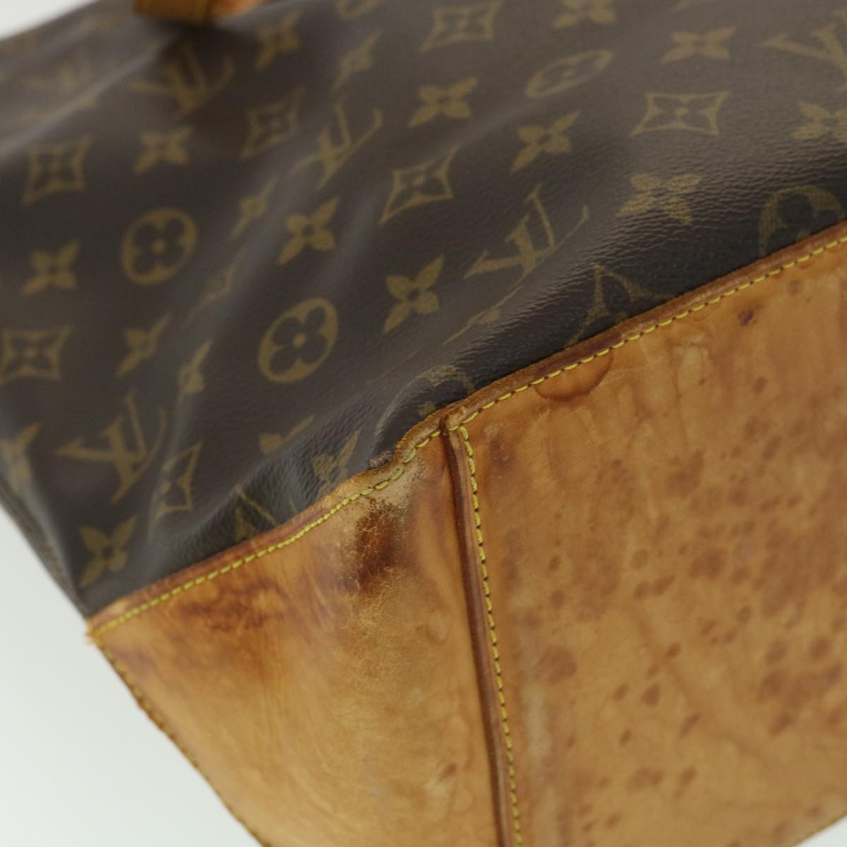 LOUIS VUITTON Monogram Cabas Mezzo Tote Bag M51151 LV rd4089