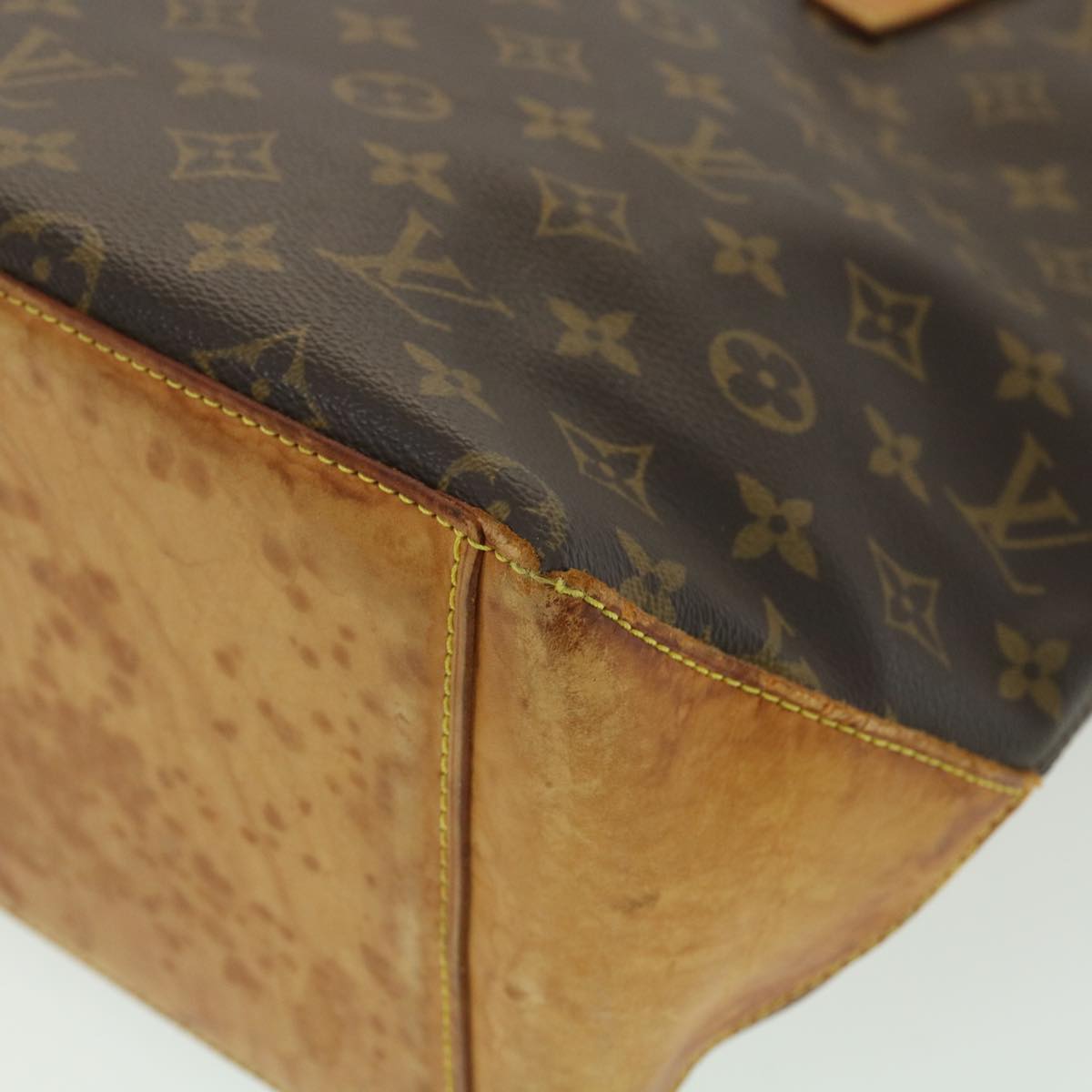 LOUIS VUITTON Monogram Cabas Mezzo Tote Bag M51151 LV rd4089