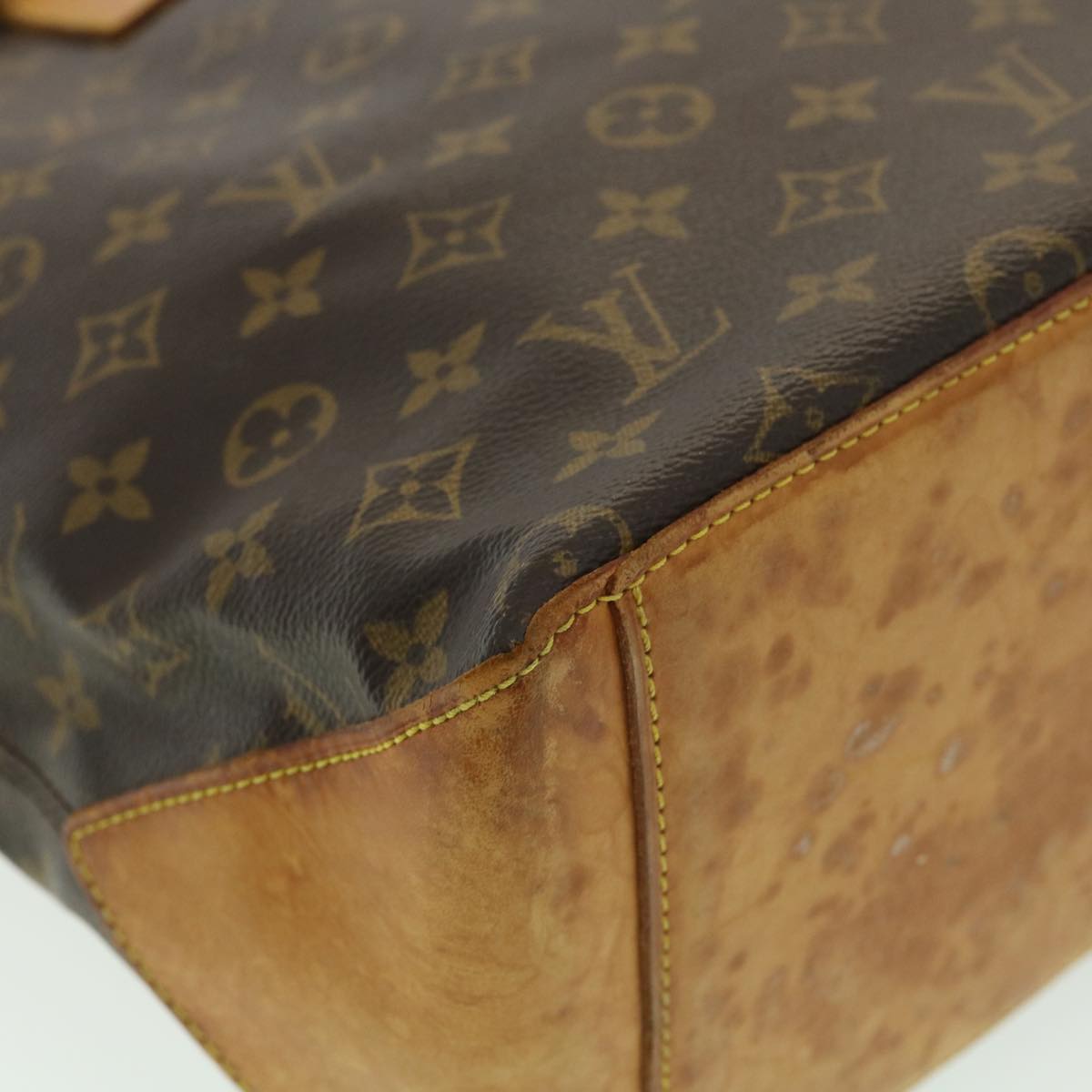 LOUIS VUITTON Monogram Cabas Mezzo Tote Bag M51151 LV rd4089