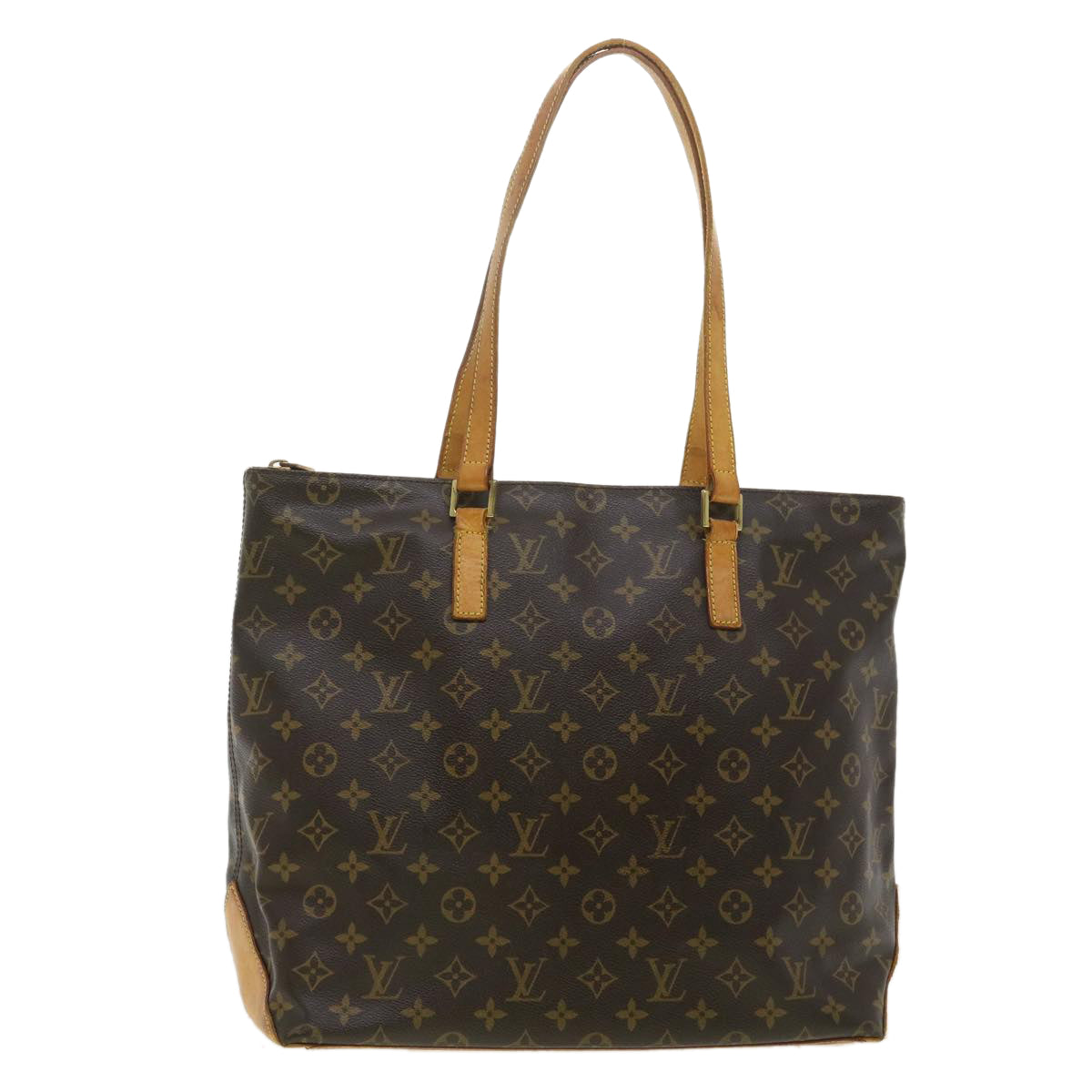 LOUIS VUITTON Monogram Cabas Mezzo Tote Bag M51151 LV rd4089